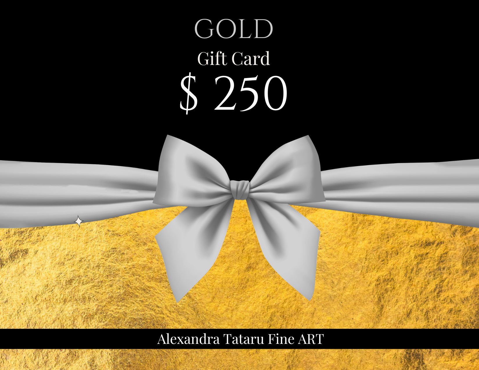 Gold Gift Card