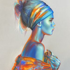 Pastel & Gold Leaf SOLD