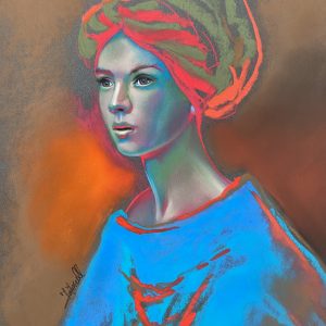 Pastel & Gold Leaf SOLD